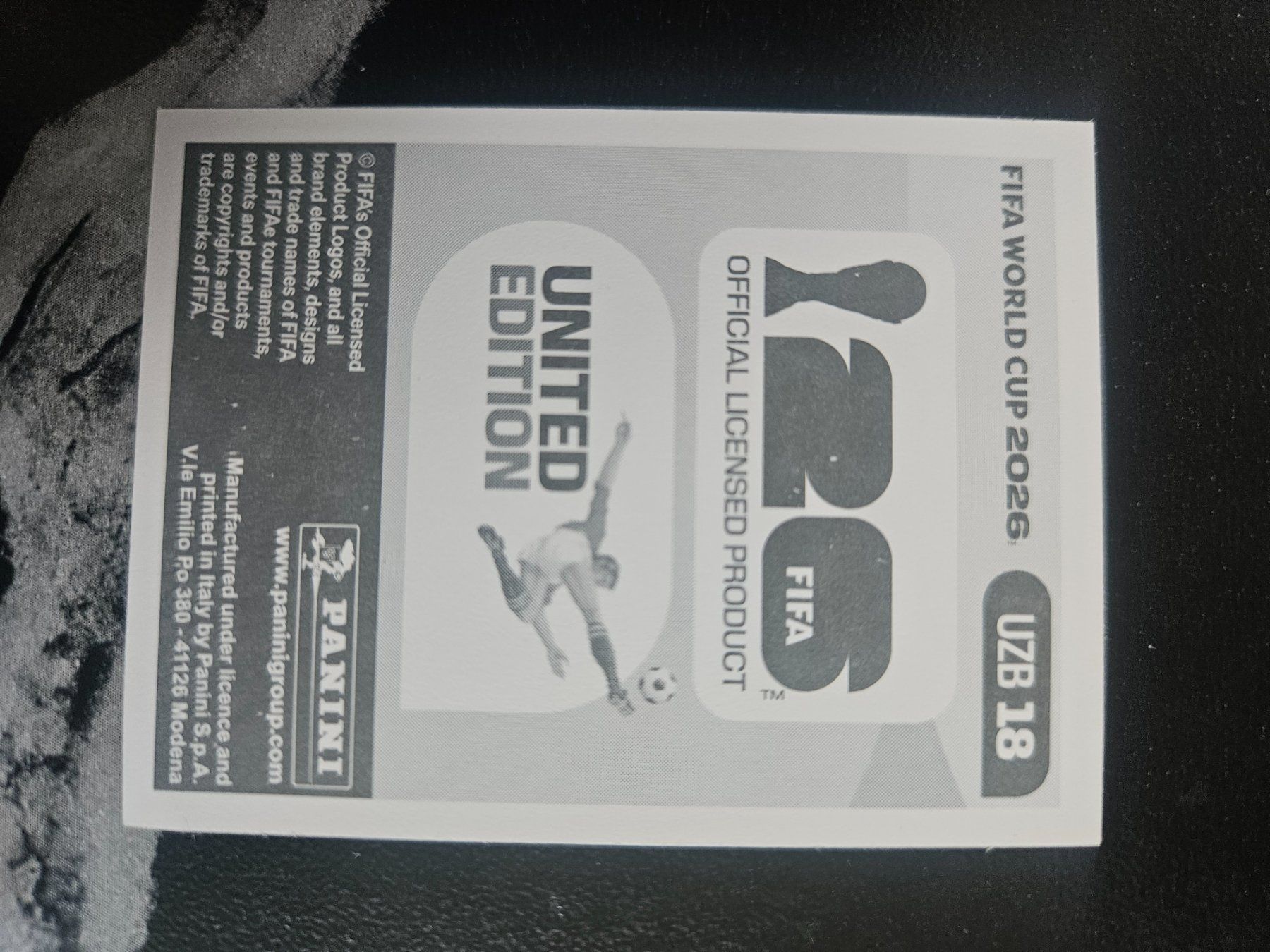 Panini Sammelbilder & Trading cards: UZB 18 – Gebraucht aus Würenlingen von Dinli 1