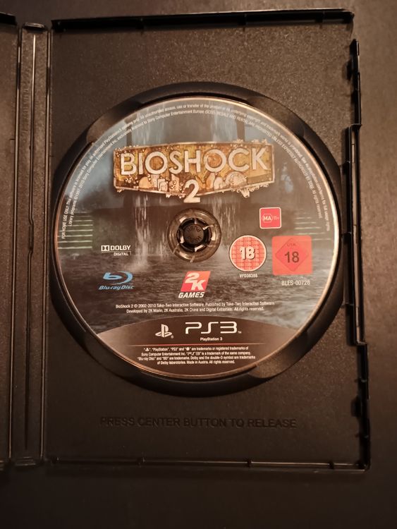 BioShock 2 | Kult-Shooter | Nur Disc (ohne Originalhülle) (Gebraucht ...