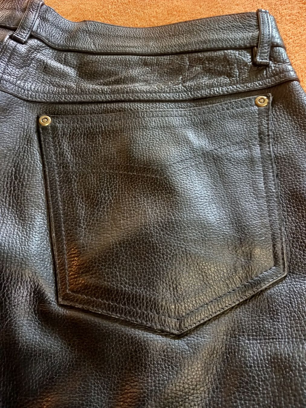 Jeans: Lederjeans Difi Grösse 46 – Usato da Hochwald venduto da motowear-secondhand 3