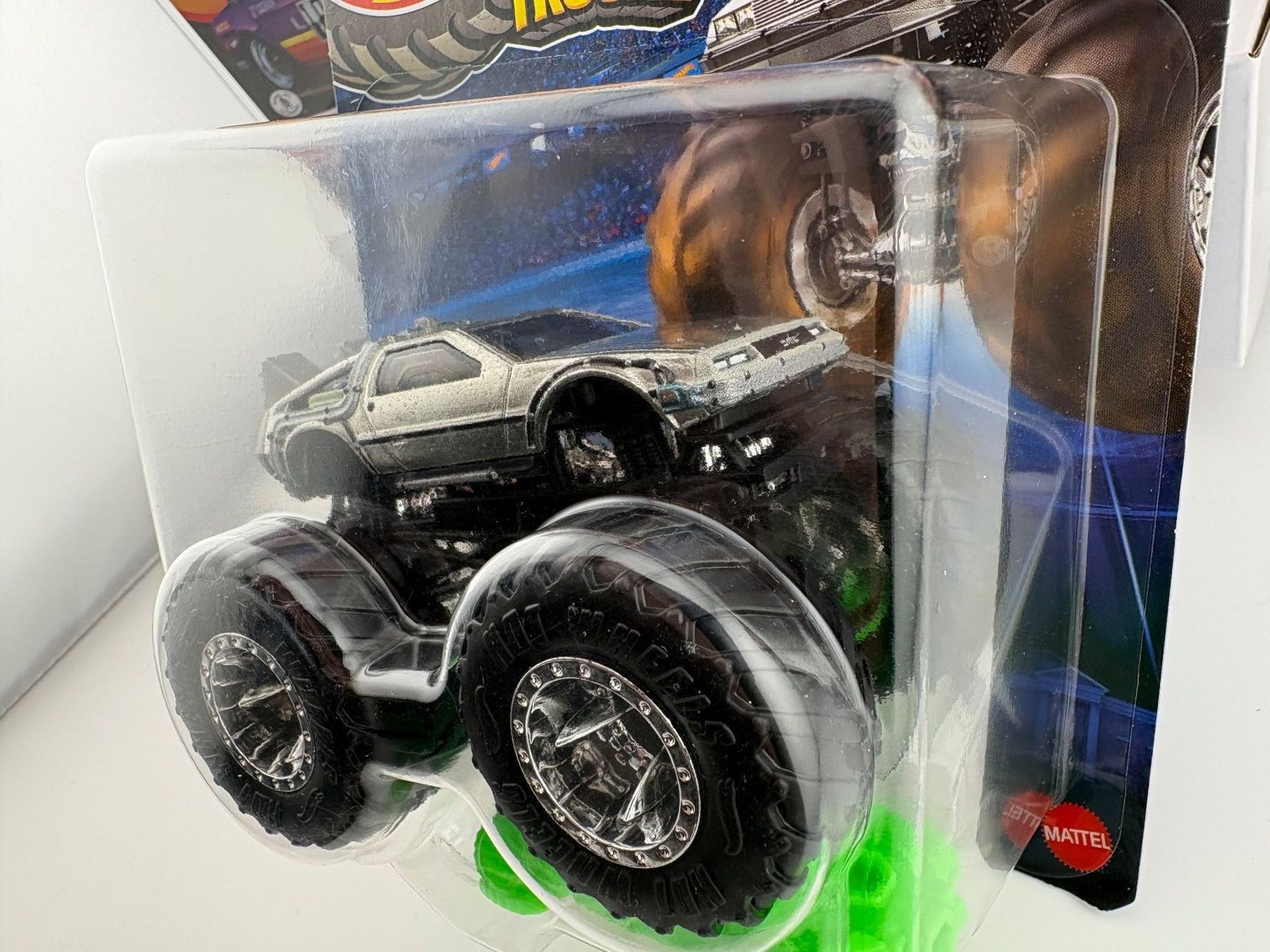 Hot Wheels Voitures modèles: Hot Wheels Monster Trucks Back to the Future Time Machine – Neuf avec emballage d'origine à Flawil par HeisseReifen 2