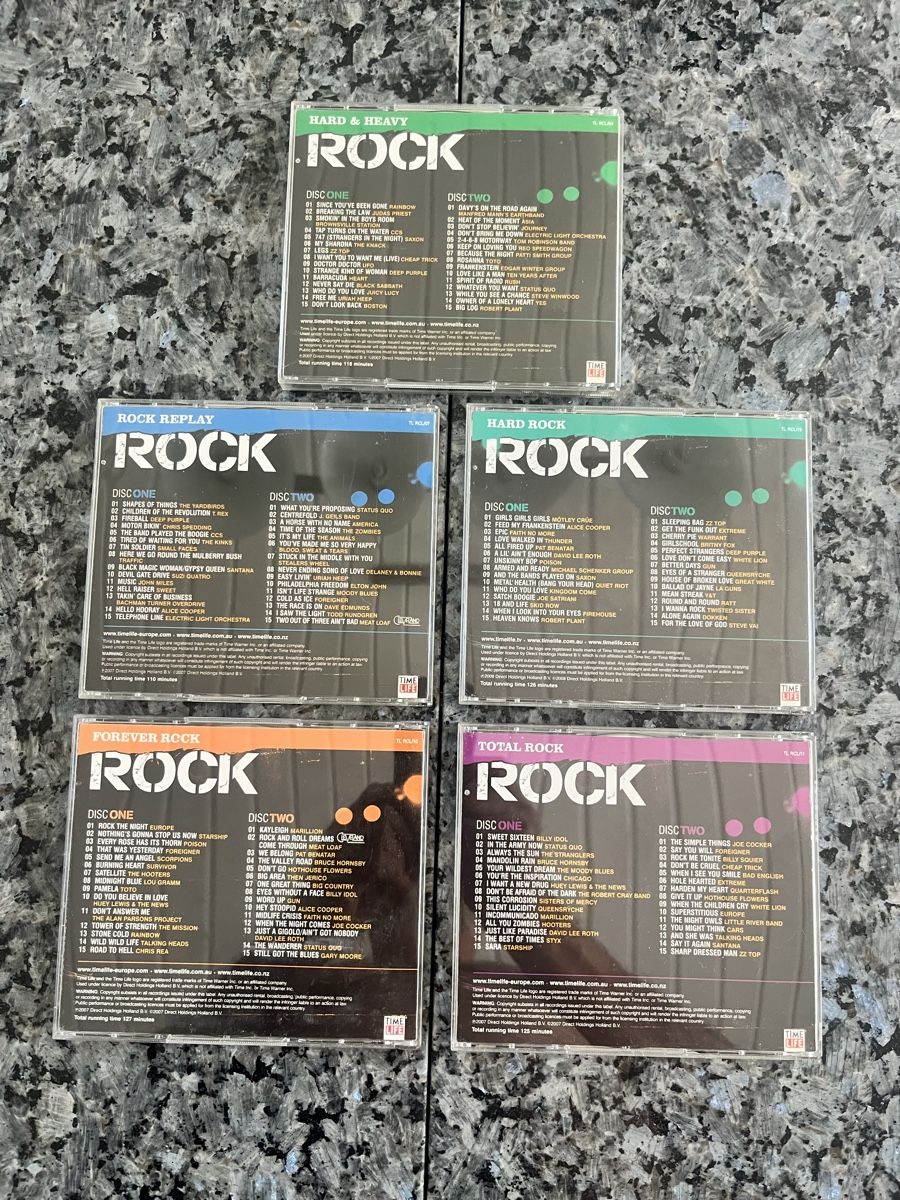 CD: 42 CD Rares Rock 2008 diverses compilations  état impeccable – Usato da Crissier venduto da Texavery01 5