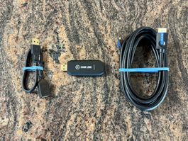Elgato Cam Link 4K + câble PureLink micro-HDMI 3 m