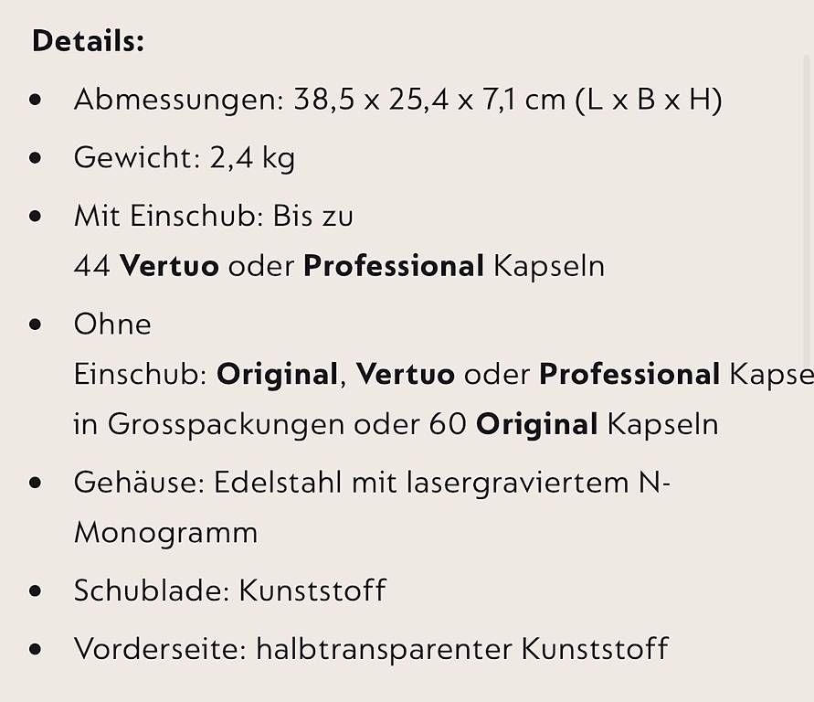 Machines à café & Machines à expresso: Nespresso Kapselbehälter – D'occasion à Münsingen par Mareisu 3