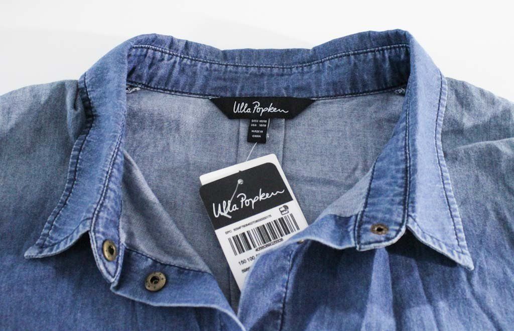 Ulla Popken Blusen: Ulla Popken Jeansbluse Gr. 46/48 – Neu (gemäss Beschreibung) aus Belp von caramel-secondhand 5
