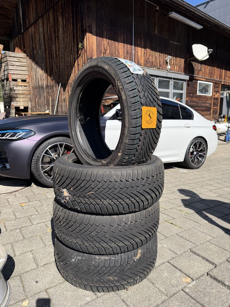 Pneumatici & Ruote complete: 225/45R17 Conti Winter – Usato da Steinach venduto da dd.grg 2