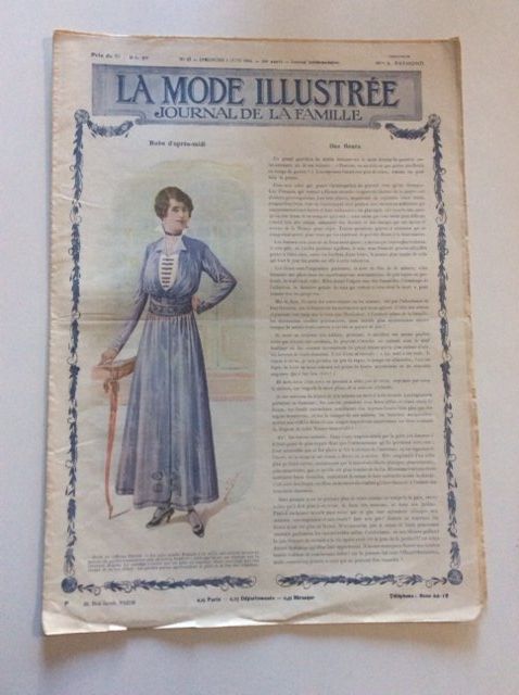 Riviste & Magazine: Journal sur la Mode 1915 – Usato da Genève venduto da edelweiss1900 1