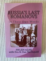 Livre « Russia’s last Romanovs » en anglais par Helen Azar