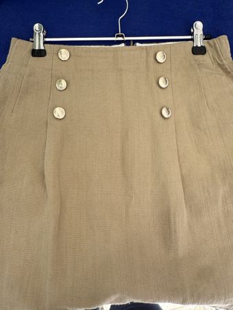 Jupe Sandro Paris, taille 36, beige, parfait état!