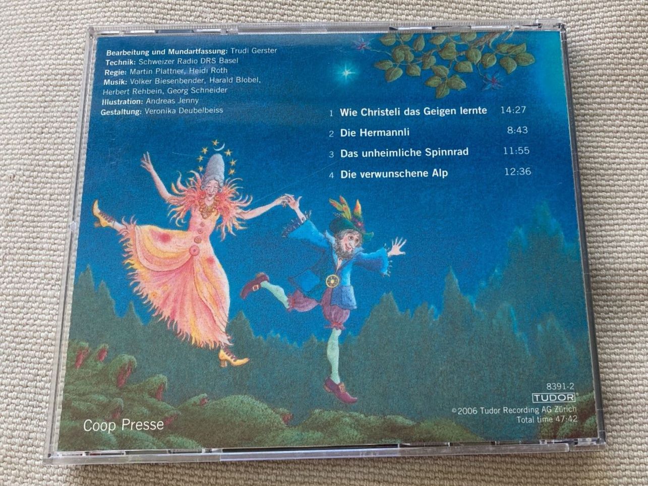 CD: CD, Trudi Gerster, Schweizer Märchen, Schweizerdeutsch – Usato da Baden venduto da Yoyo1 1