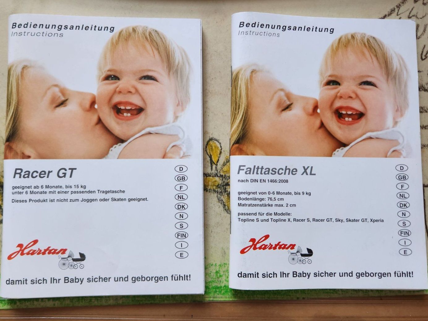 Carrozzine: Hartan Racer GT Kinderwagen – Usato da Hombrechtikon venduto da olin07 5