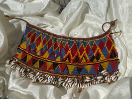Cache-Sexe 35x22cm ethnische Tracht Kamerun Kirdi-Kultur