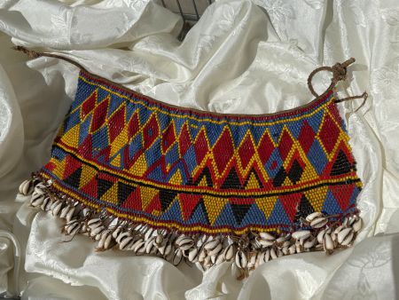 Cache-Sexe 35x22cm ethnische Tracht Kamerun Kirdi-Kultur