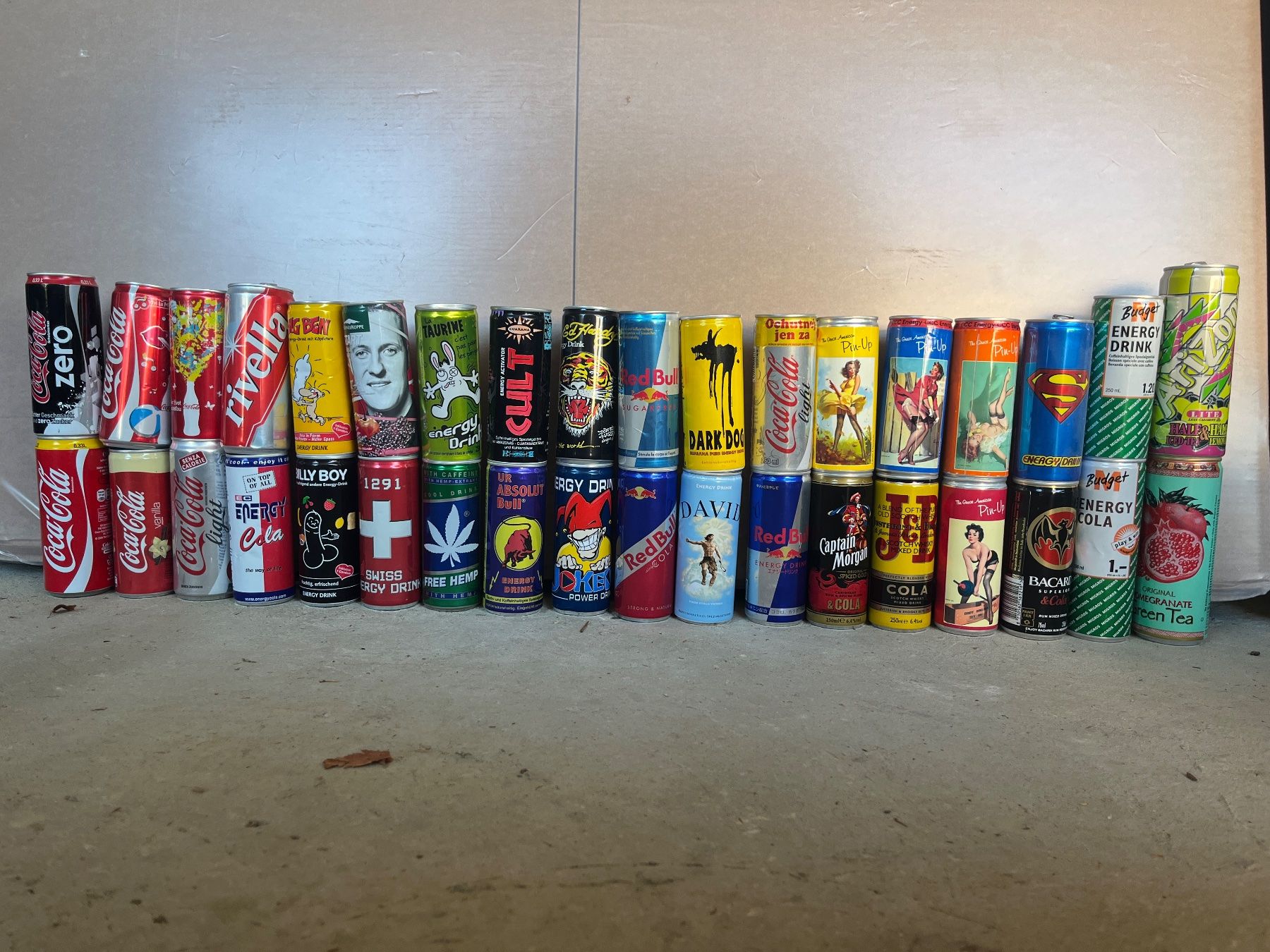 Toutes les décorations: Getränkedosen Sammlung – D'occasion à Diepoldsau par VanGammeln 6