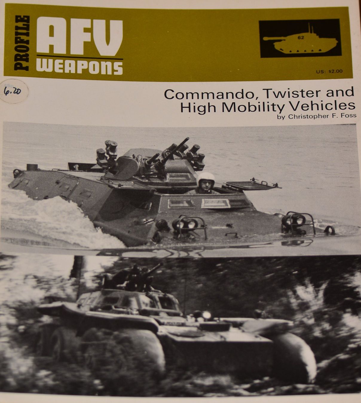 Zeitschriften & Magazine: AFV Nr.62 - Commando,Twister and High Mobility Vehicles – Gebraucht aus Basel von Dogana