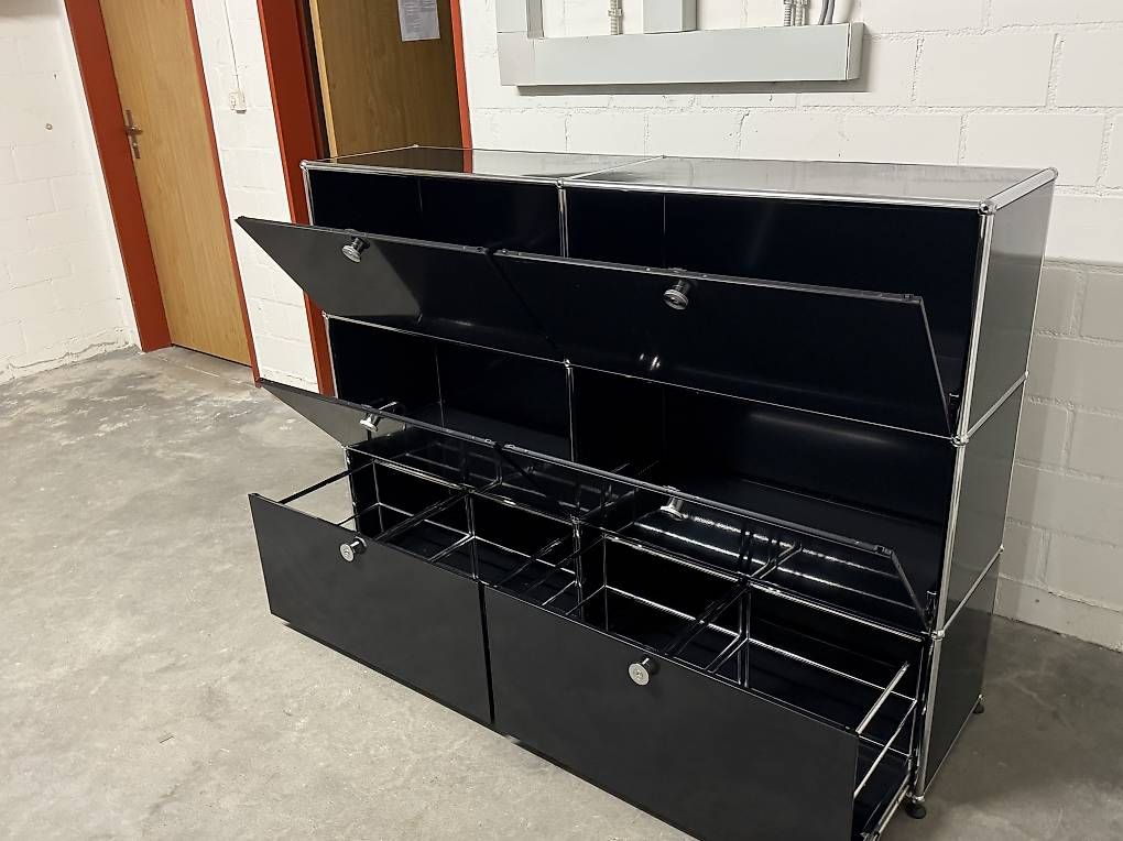 USM Commodes: USM Haller Sideboard Schwarz 2x3 – D'occasion à Dietikon par Kumar_Occasionen 5