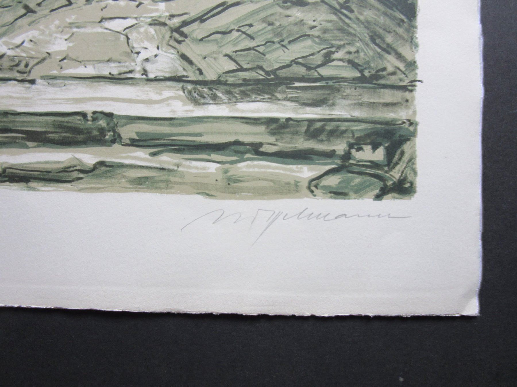 Grafica & Litografie: Diggelmann Alex Walter  LITHOGRAPHIE SIGNIERT – Usato da Gersau venduto da grafik-kunst 3