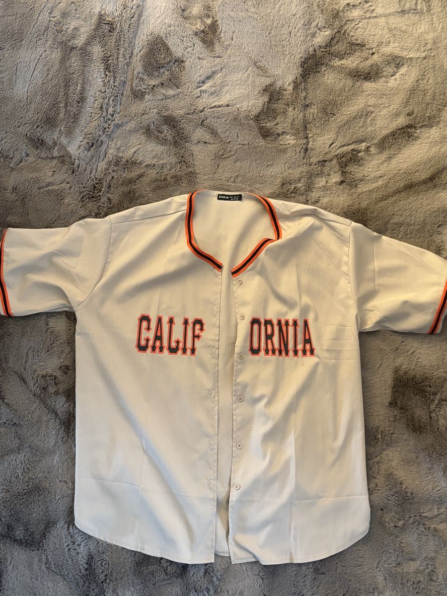 Camicie: Hemd in beige mit California Print – Nuovo (secondo la descrizione) da Meilen venduto da vivi2377