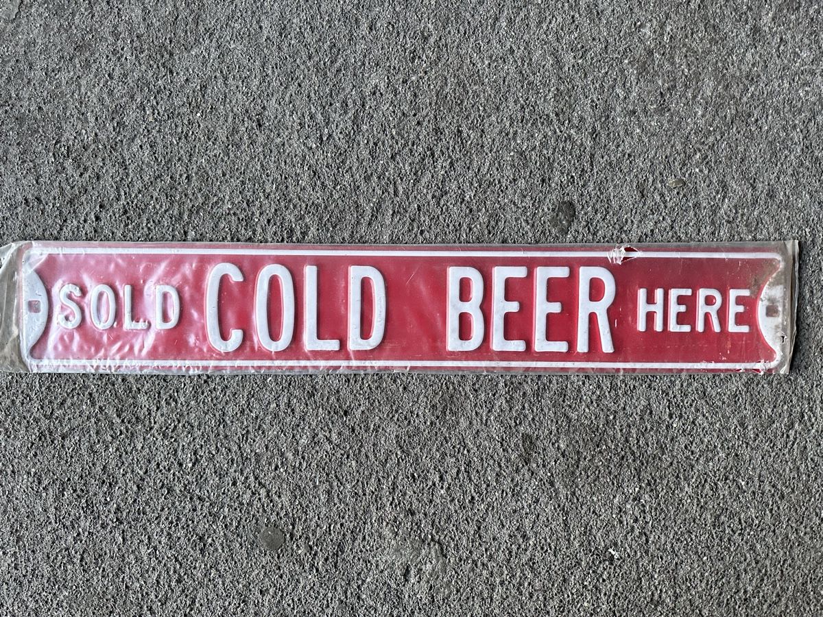 Ecriteaux: Cold beer bier – Neuf (Voir description) à Reinach AG par rares75