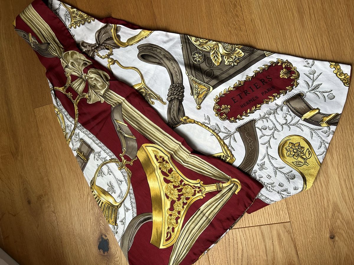 Hermès Foulard & Sciarpe: Hermès Seidentuch – Nuovo (secondo la descrizione) da Diepflingen venduto da Morla30 2
