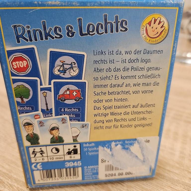 Spiele: Rink oder Lechts – Gebraucht aus Diemerswil von Motschi79 1