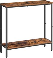 Konsolentisch Flurtisch Beistelltisch schmal 75x22x75cm