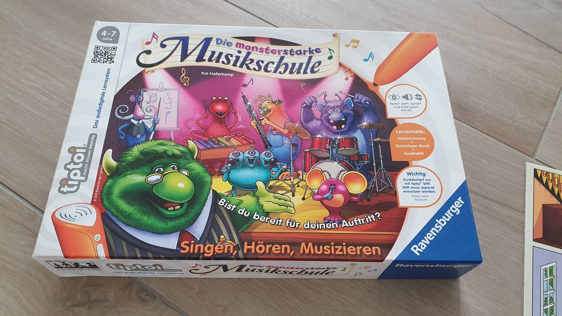 Ravensburger Spiele: Ravensburger - tiptoi - Monsterstarke Musikschule – Gebraucht aus Staufen von Fleby84