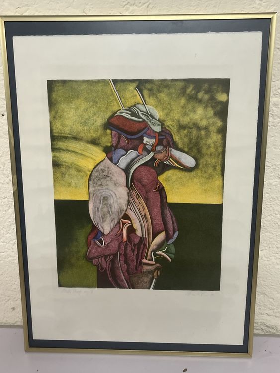 William Mc Lure, Original Grafik, 1982, gerahmt. (p1) (Gebraucht) in ...