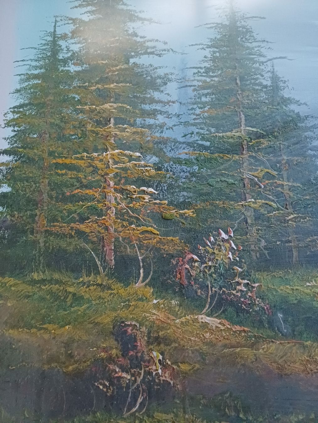 Dipinti: Original Ölgemälde- Berglandschaft – Usato da Zuckenriet venduto da Res. 6