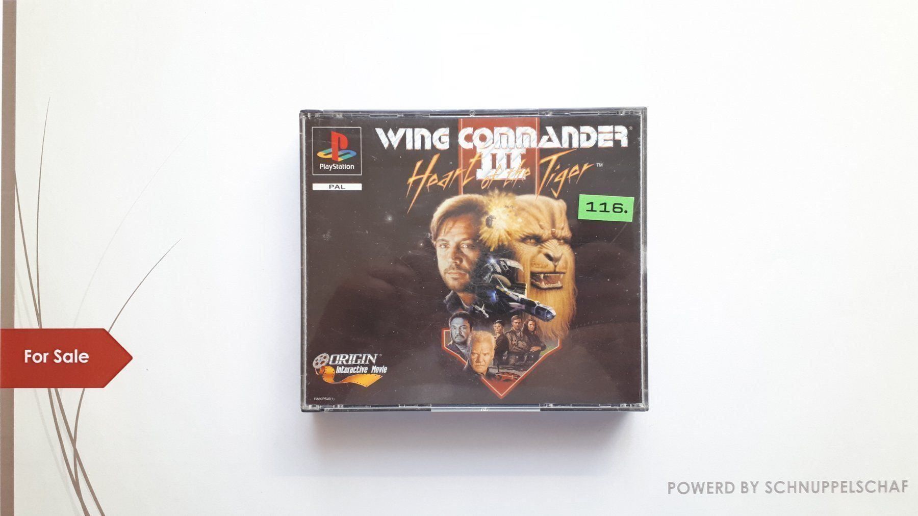 Sony Giochi: Wing Commander III PS1 – Usato da Klingnau venduto da Schnuppelschaf
