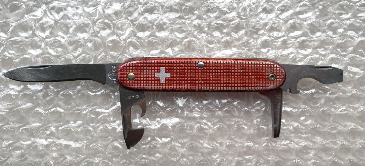 Schweizer Armee Coltelli tascabile: Altes Sackmesser - Elinox  Victorinox – Usato da Arbon venduto da pyramide071 3