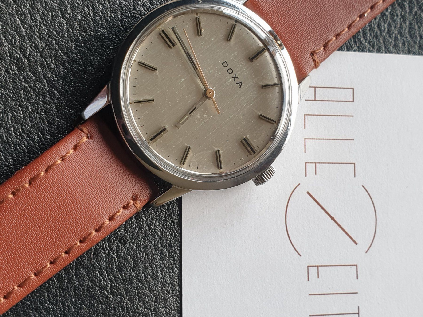 Doxa Orologi: Doxa Handaufzug AZ049 – Usato da Uster venduto da Allezeit 1