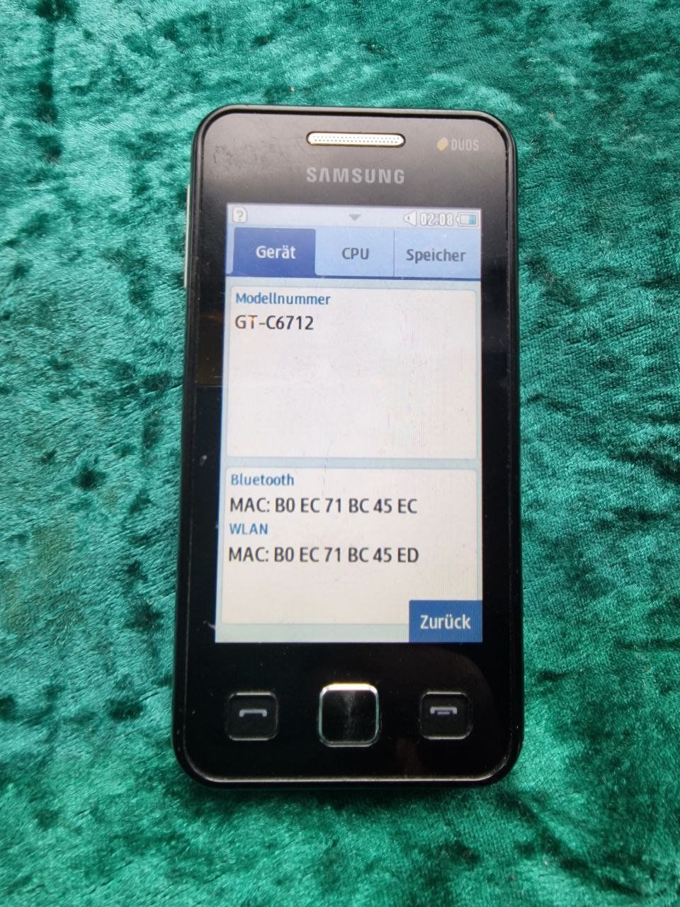 Samsung Telefoni cellulari / Smartphones: Samsung GT-C6712 DUOS funktioniert – Usato da Bassersdorf venduto da antikvintage 7