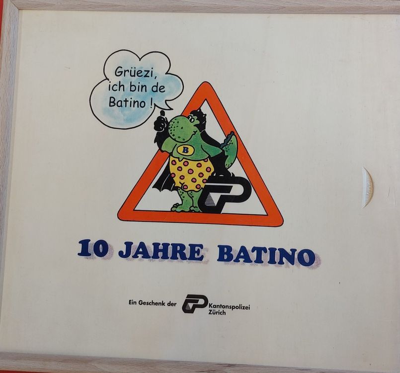 10 Jahre Batino - Holzpuzzle d. Kapo Zürich | Kaufen auf Ricardo
