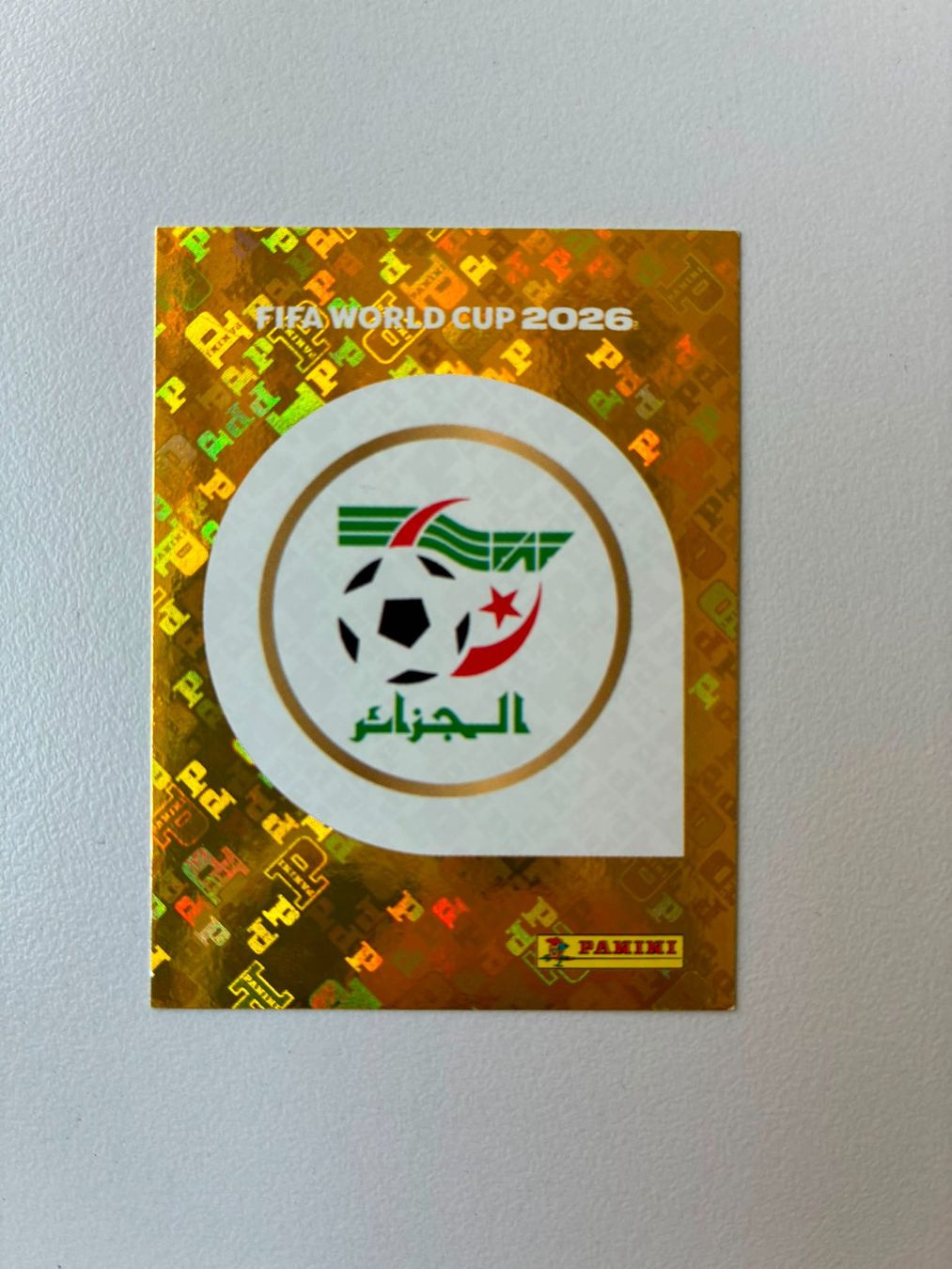 Panini Cartes à collectionner: Carte panini 2026 - ALG 1 – Neuf (Voir description) à La Neuveville par Ibo2300