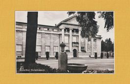 Historische AK Kunstmuseum Winterthur gelaufen 1933