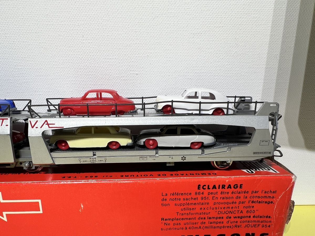 Jouef Modellini di ferrovie: Jouef Autotransporter SNCF HO – Nuovo (secondo la descrizione) da Weinfelden venduto da Kammerflimmern 2