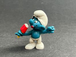 1978 - SCHLÜMPFE mit Ice Cream - Schleich - PEYO - W Germany