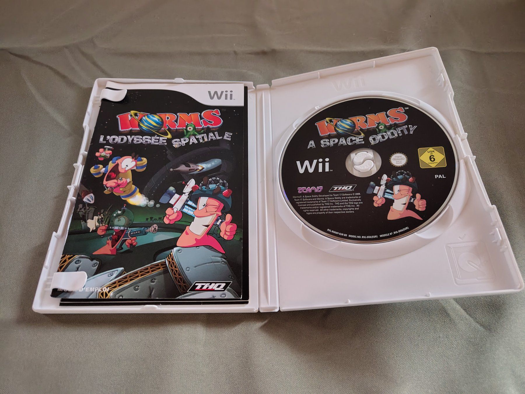Nintendo Giochi: Jeu Wii Worms L'Odyssée Spatiale – Usato da Saxon venduto da dan_drn5 1