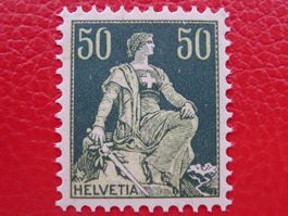 1908, Nr.113 (Helvetia mit Schwert)** postfrisch, Kat: 55.-+