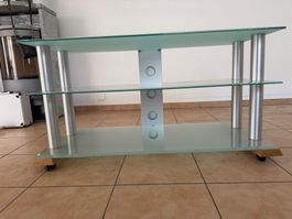 Spectral Glas TV-Möbel 3 Etagen guter Zustand