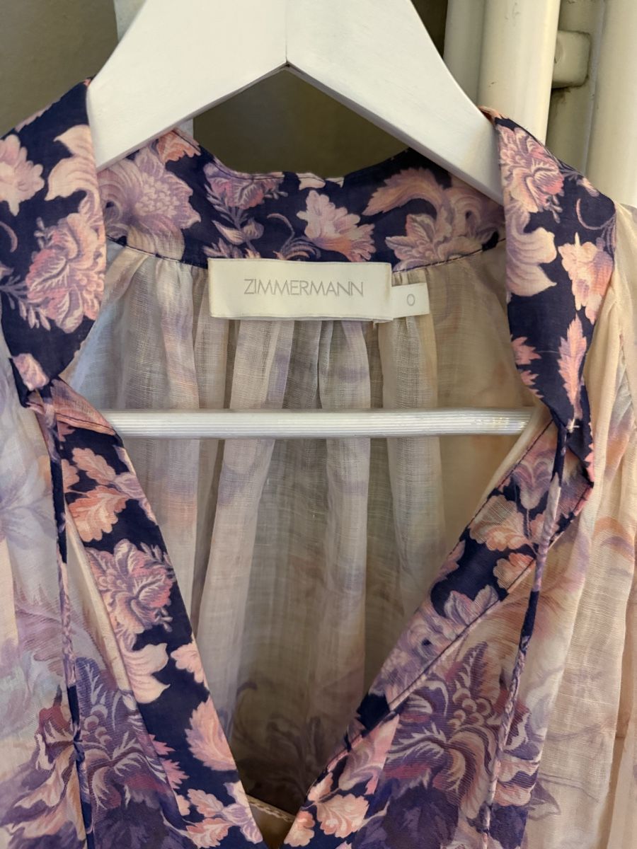 Zimmermann Vestiti: Robe en lin Zimmermann S (petit M)  – Usato da Lausanne venduto da laollie1974 3