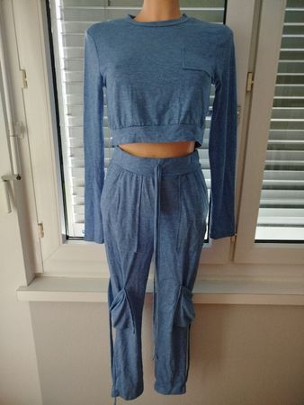 Set aus Bluse und Hose, Größe S