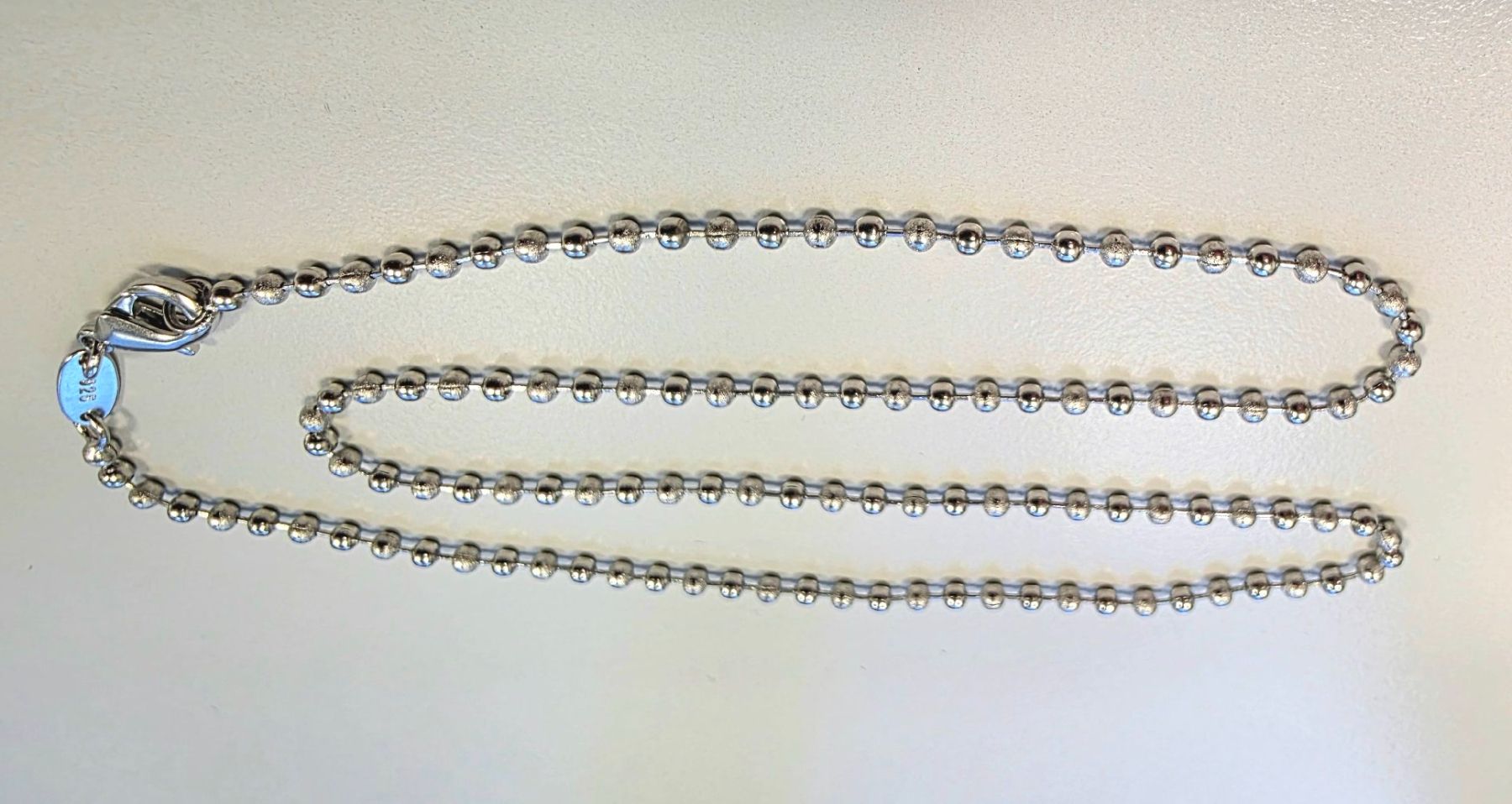 Catenine: Kugelkette Silber 925 – Nuovo (secondo la descrizione) da Madetswil venduto da triforuz 1