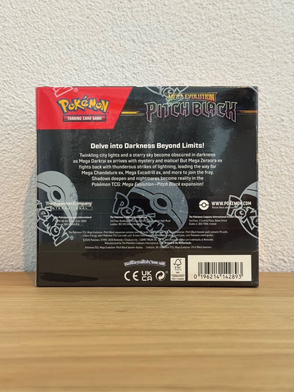 Pokémon Carte collezionabili: Pitch Black | Booster Display (Englisch) – Nuovo e nell'imballaggio originale da Rothenburg venduto da globepepper 2