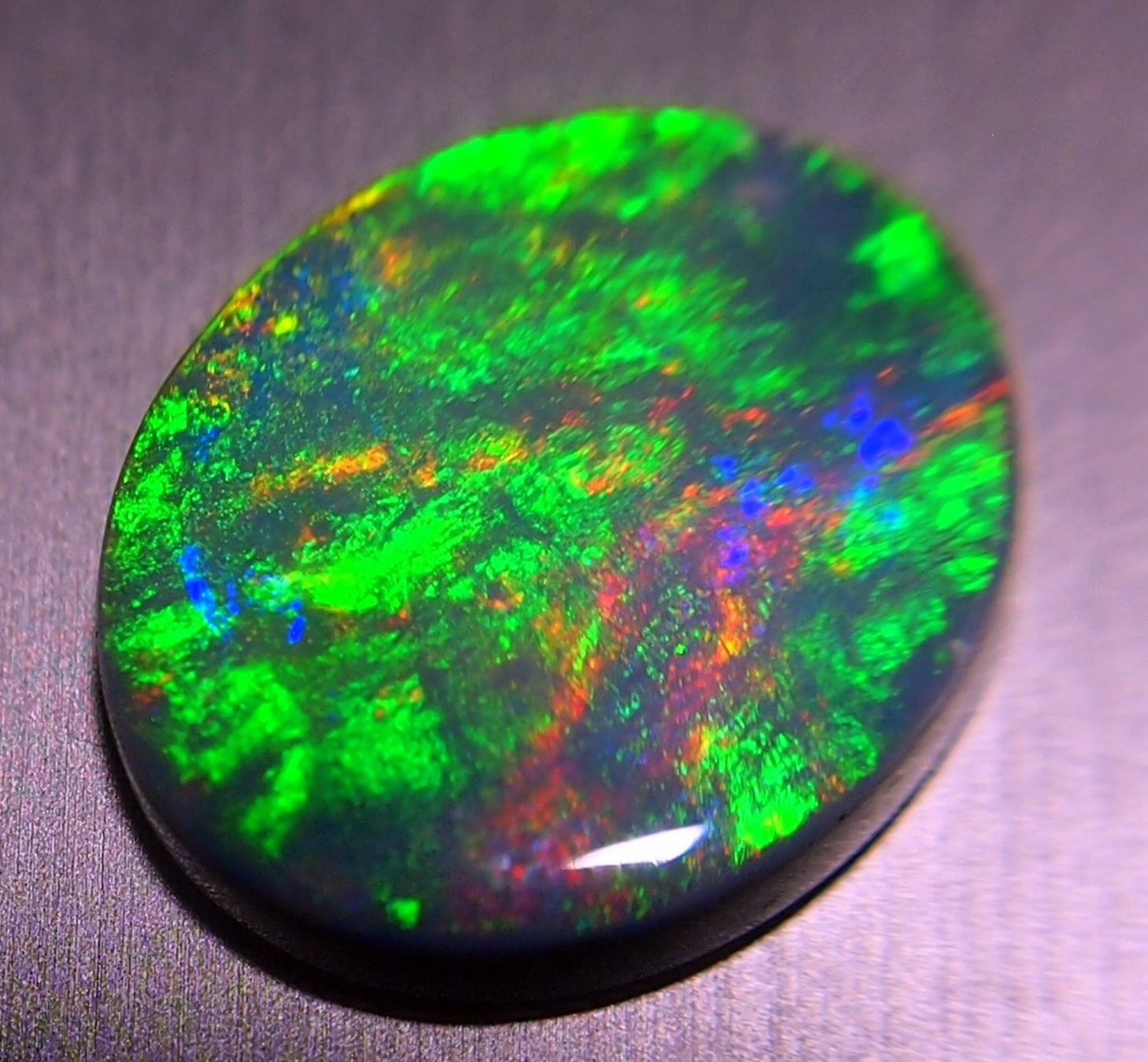 Pietre preziose: 6,7 ct. Multicolour Blackopal-Douplette AAA – Nuovo e nell'imballaggio originale da Reinach BL venduto da rumablum 7