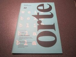 Orte Schweizer Literaturzeitschrift 32