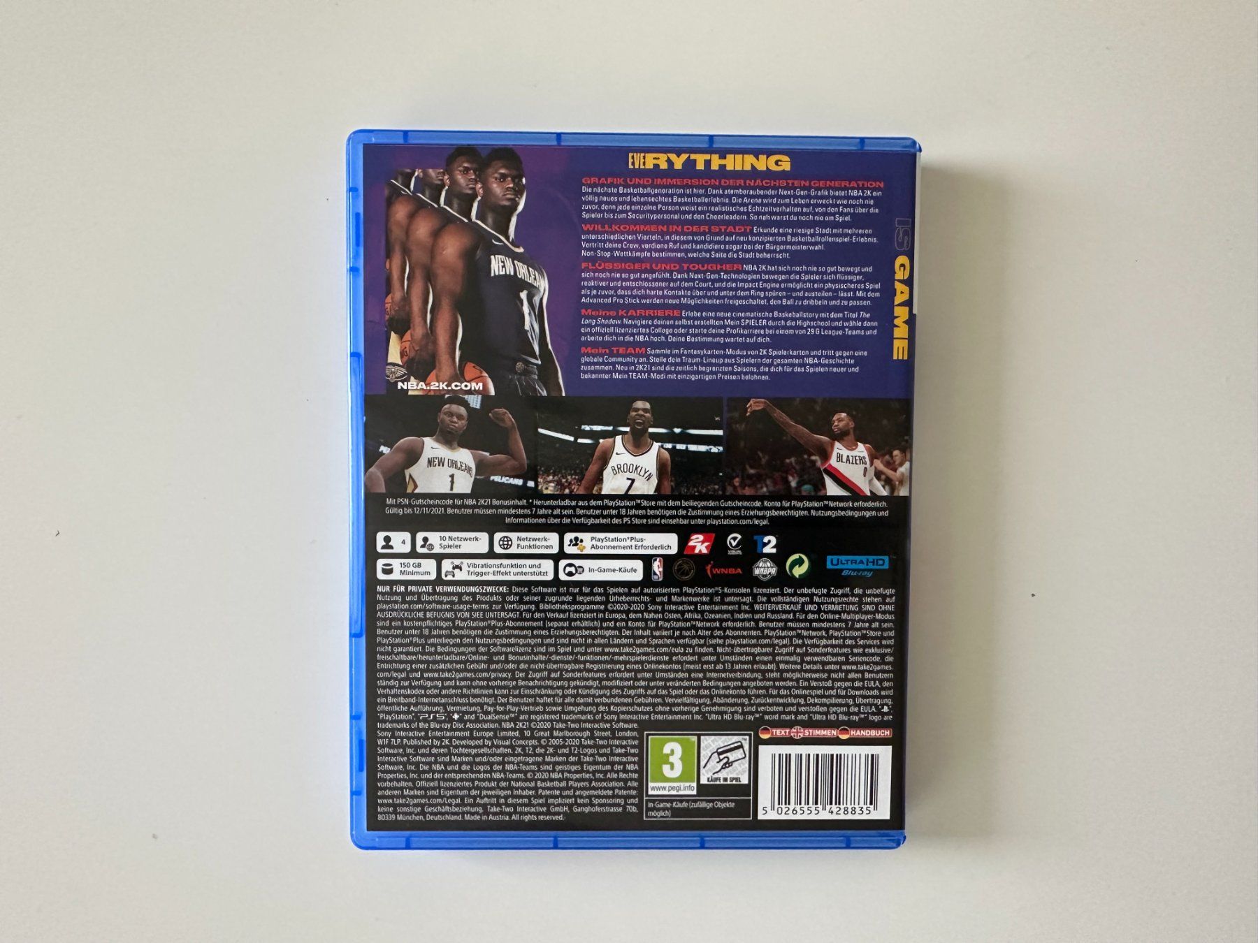 Sony Spiele: NBA 2K21, Sony Playstation 5, PS5 – Neu (gemäss Beschreibung) aus Couvet von nay_prh5 2