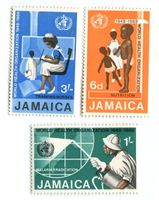 Briefmarken "WHO". Jamaika.
