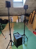 HK Luca Nano 300 PA Speaker Amp Kabel Ständer