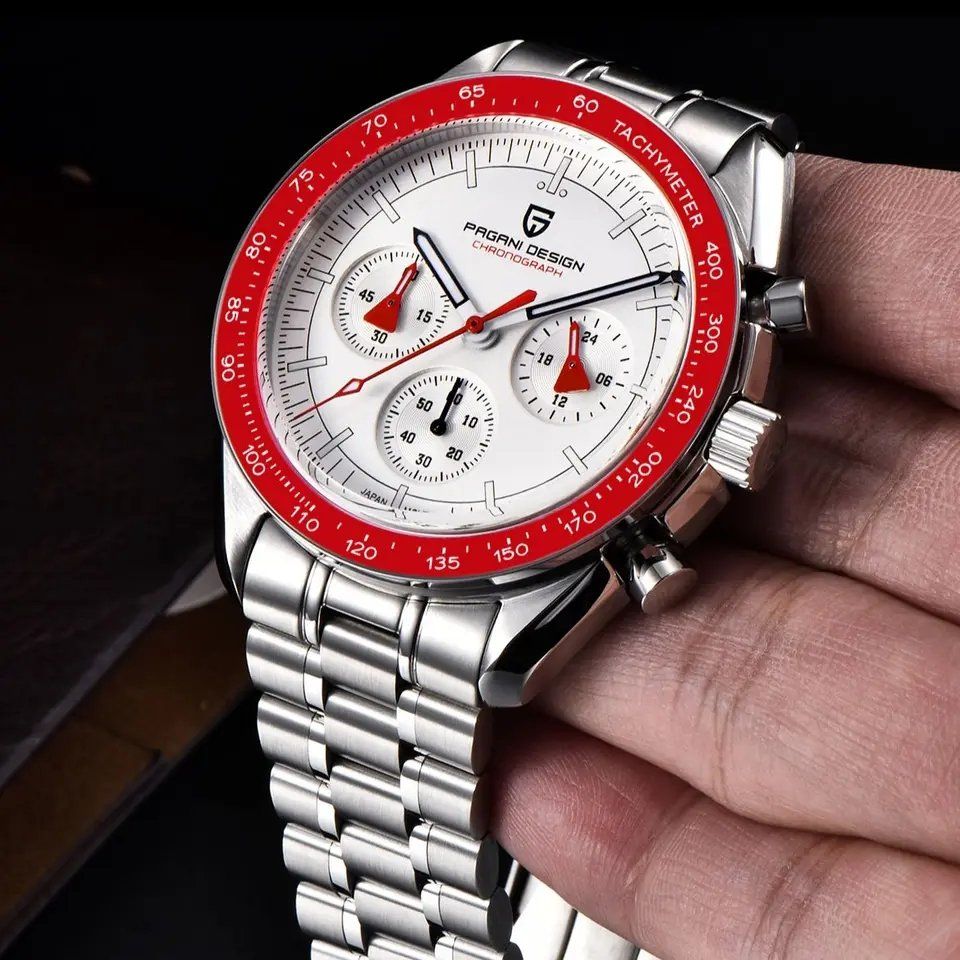 Pagani Design Uhren: Pagani Design Hommage Speedmaster – Neu und originalverpackt aus Suhr von sjay.Cv 1